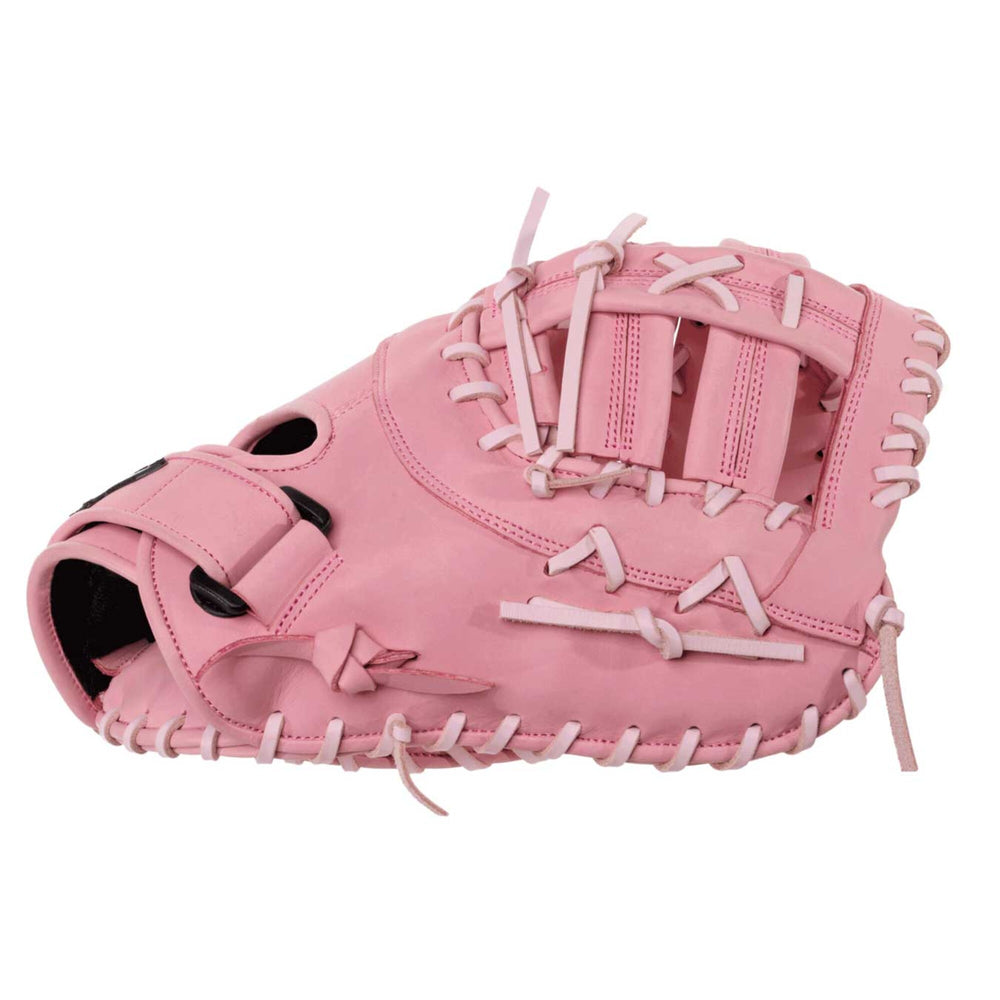 Guante Primera Base Softbol Mizuno MVP Prime GXF50PF5LP 13 in Blanco Rosa ADULTO