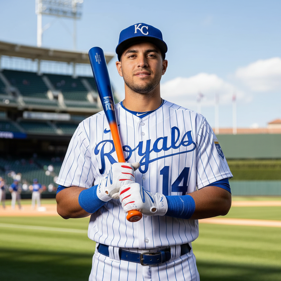 Bat Beisbol Beisbolmania BIRCH PRO BMAP5 NARANJA AZUL