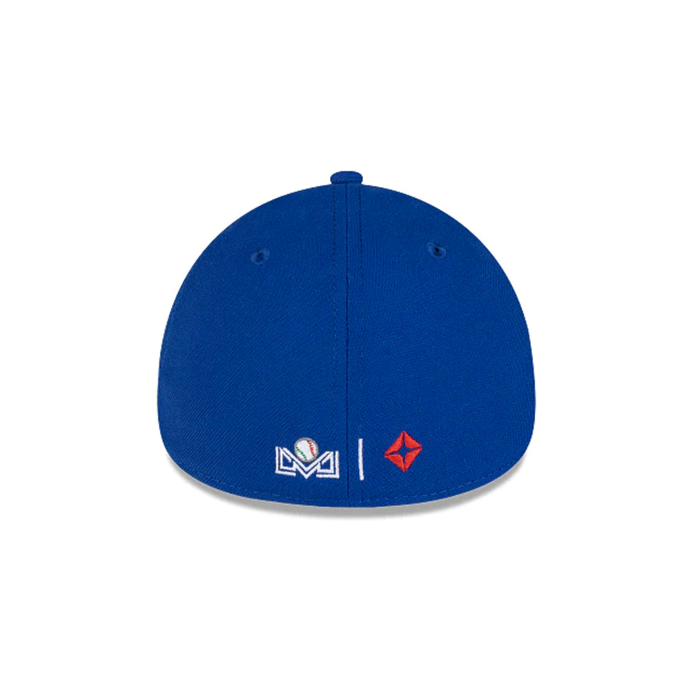 Gorra Beisbol Softbol New Era Charros Jalisco 39Thirty Azul Blanco