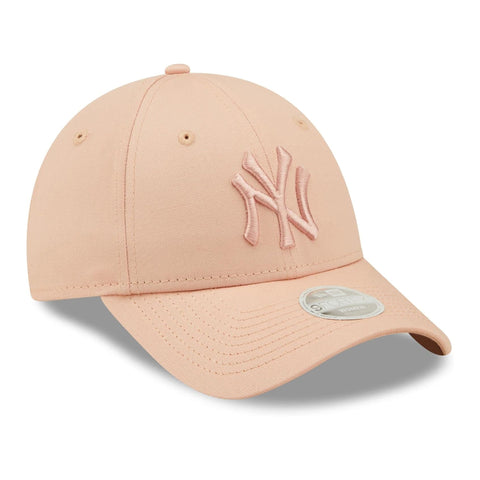 Gorra Beisbol Softbol New Era New York Yankees League Essential 9Forty Mujer Rosa Cielo Ajustable