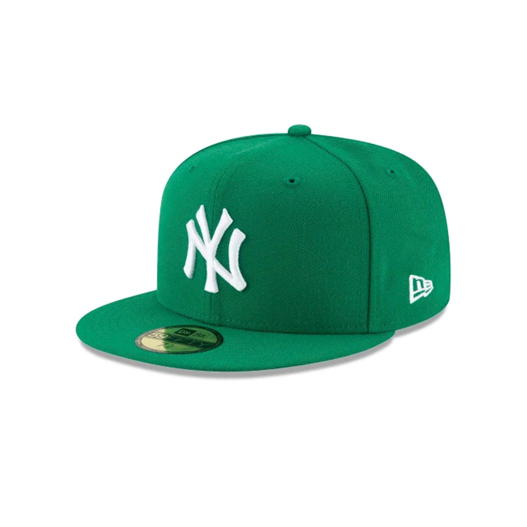 Gorra Beisbol Softbol New Era Yankees 59Fifty Verde Blanco