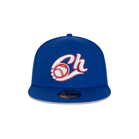 Gorra Beisbol Softbol New Era Charros Jalisco 59Fifty Azul Blanco