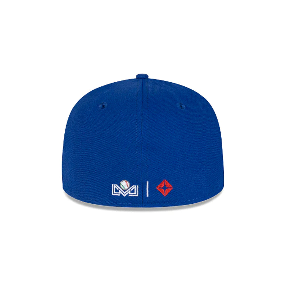 Gorra Beisbol Softbol New Era Charros Jalisco 59Fifty Azul Blanco