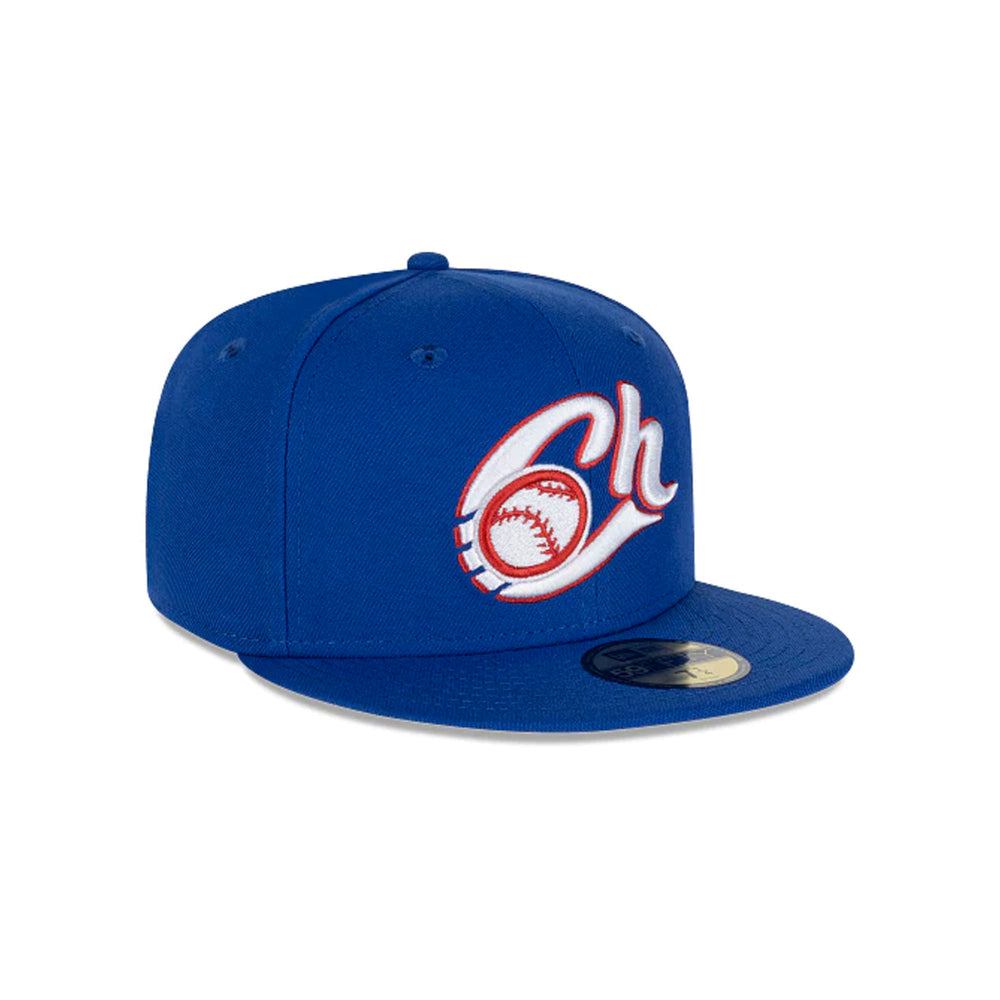 Gorra Beisbol Softbol New Era Charros Jalisco 59Fifty Azul Blanco