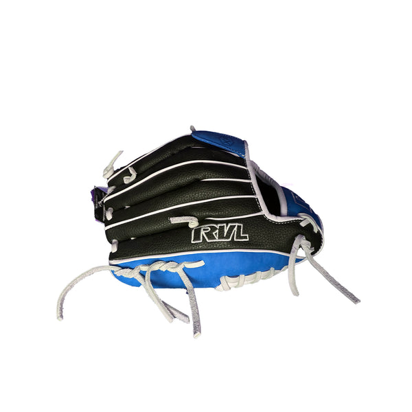 Guante Beisbol RVL R6500 11.5 in Negro Azul ADULTO