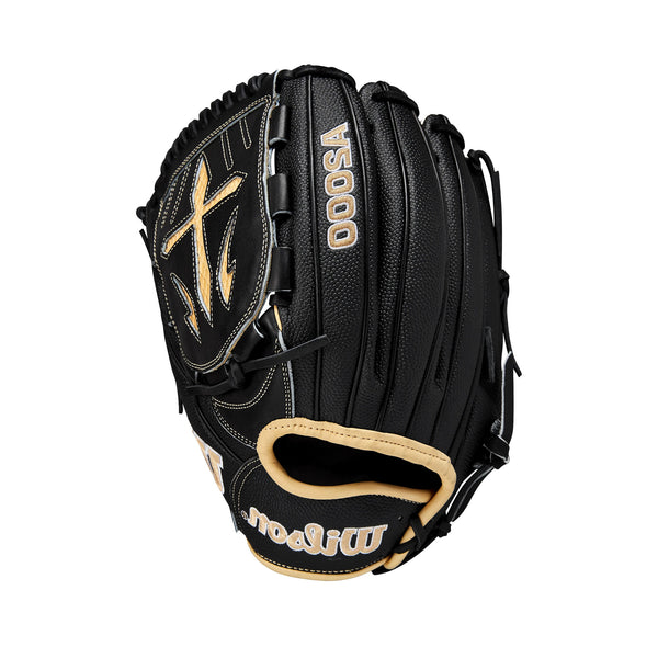 Guante Beisbol Wilson A2000 B23 Cruz Negro Beige 12 in Zurdo