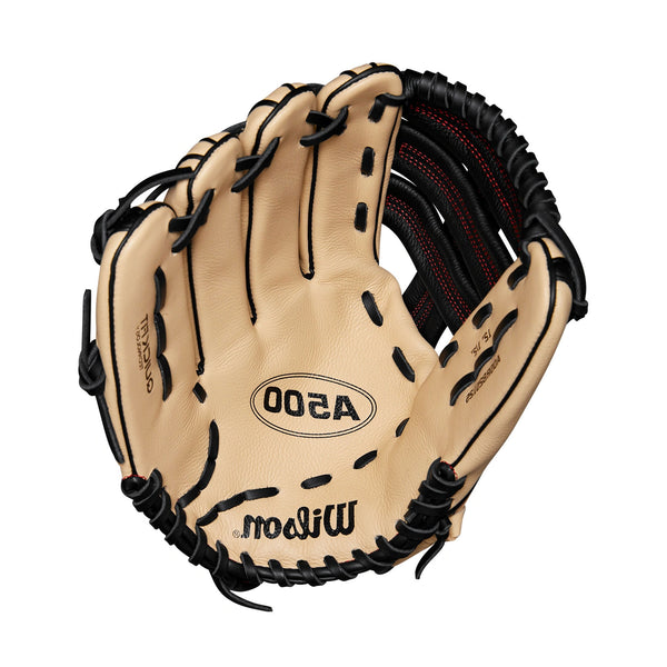 Guante Beisbol Wilson A500 WBW102545125 12.5 in Lanzador Izquierdo