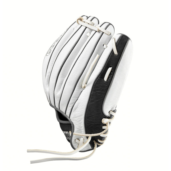 Guante Softbol Wilson A1000 P12 Blanco Gris 12 in Zurdo
