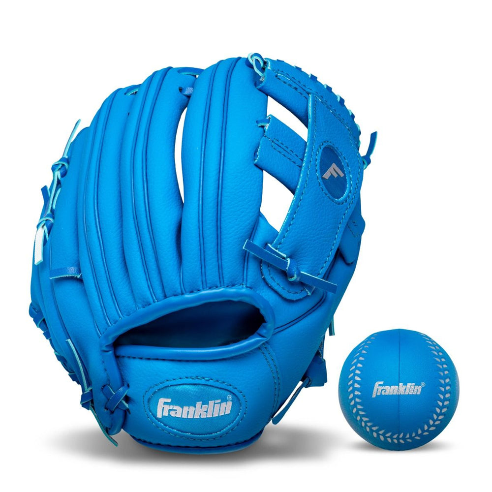 Guante Beisbol Franklin RTP Performance Series Con Pelota de Espuma Lanzador Derecho 9.5 in