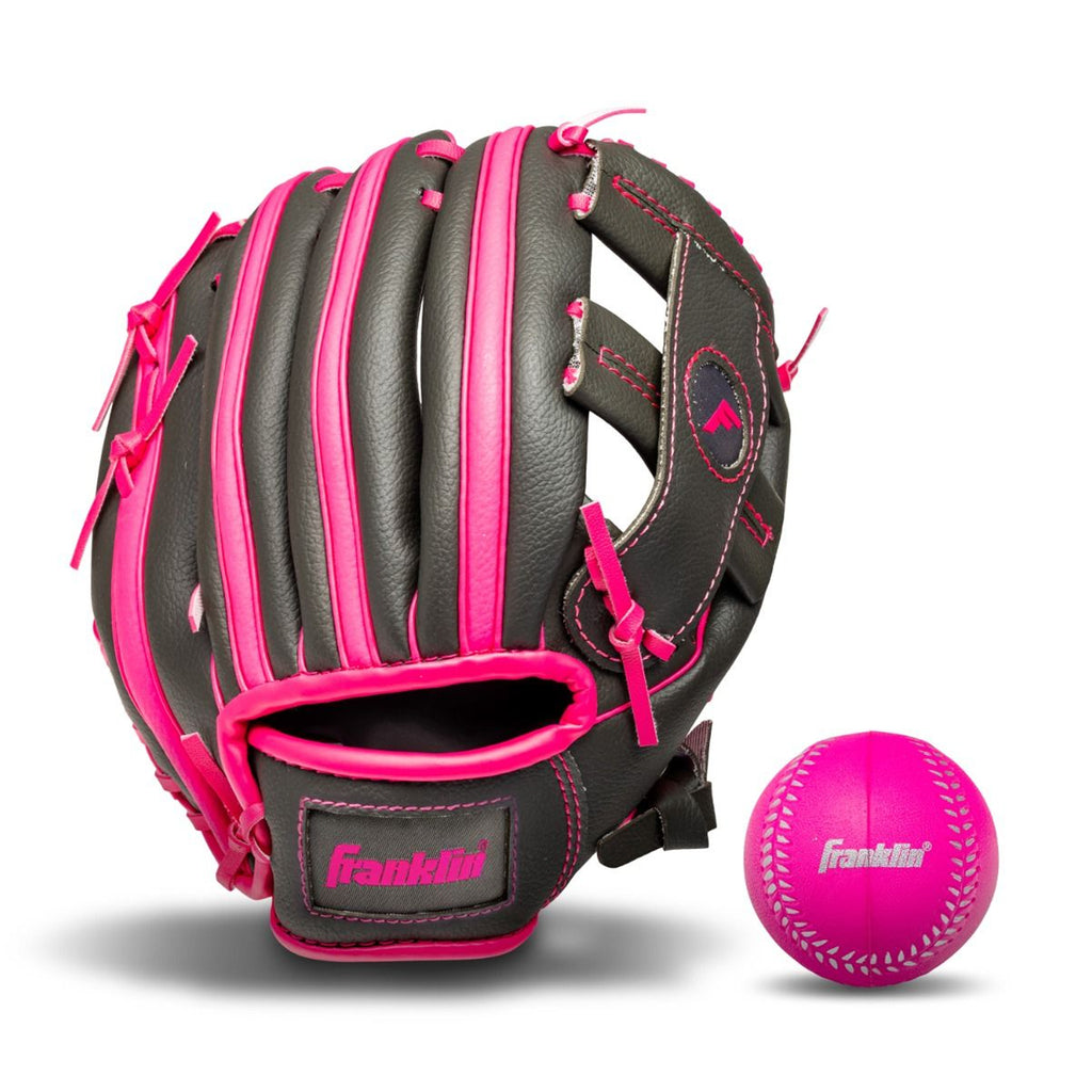 Guante Beisbol Franklin RTP Performance Series Con Pelota de Espuma Lanzador Derecho 9.5 in