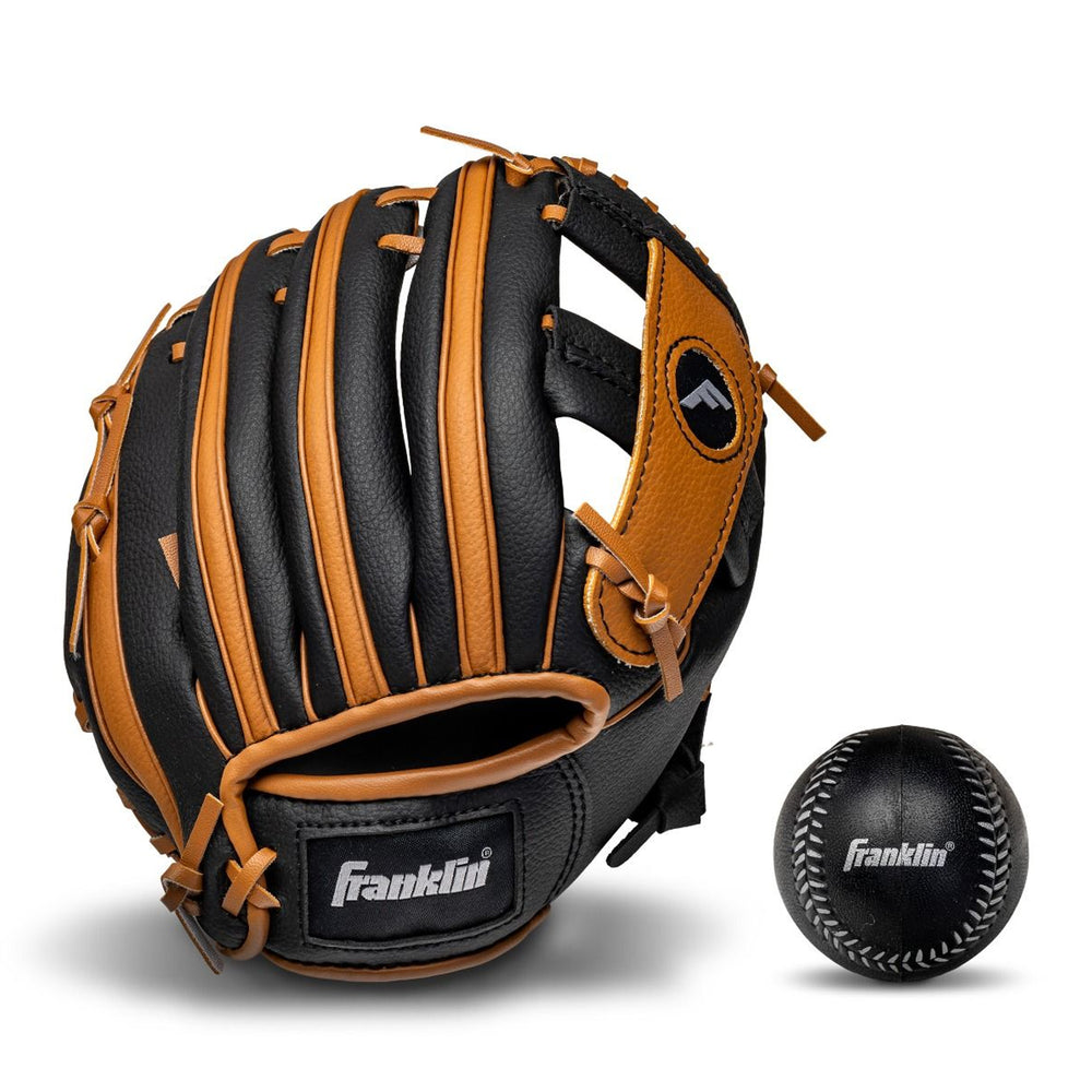 Guante Beisbol Franklin RTP Performance Series Con Pelota de Espuma Lanzador Derecho 9.5 in