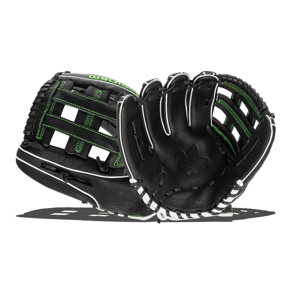 Guante Beisbol Marucci Krewe Series MFG3KR45A3-BK/NG-LT 12 in Juvenil 11 a 15 años Zurdo