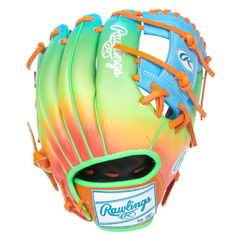 Guante Beisbol Rawlings Heart of the Hide Fun Burs PROR204-2CBO 11.5 in Lanzador Diestro