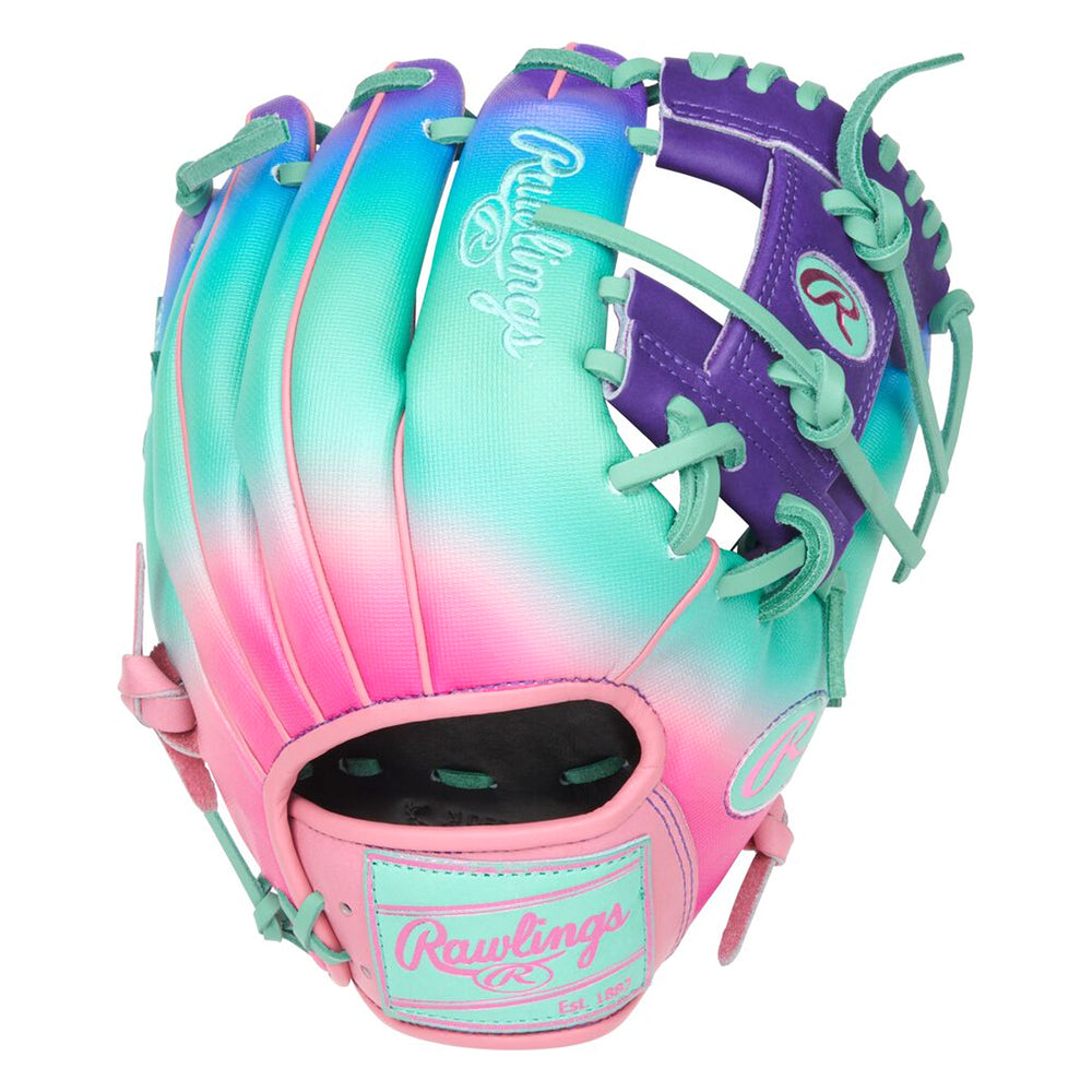 Guante Beisbol Rawlings Heart of the Hide Fun Burs PROR204-2PUP 11.5 in Lanzador Diestro