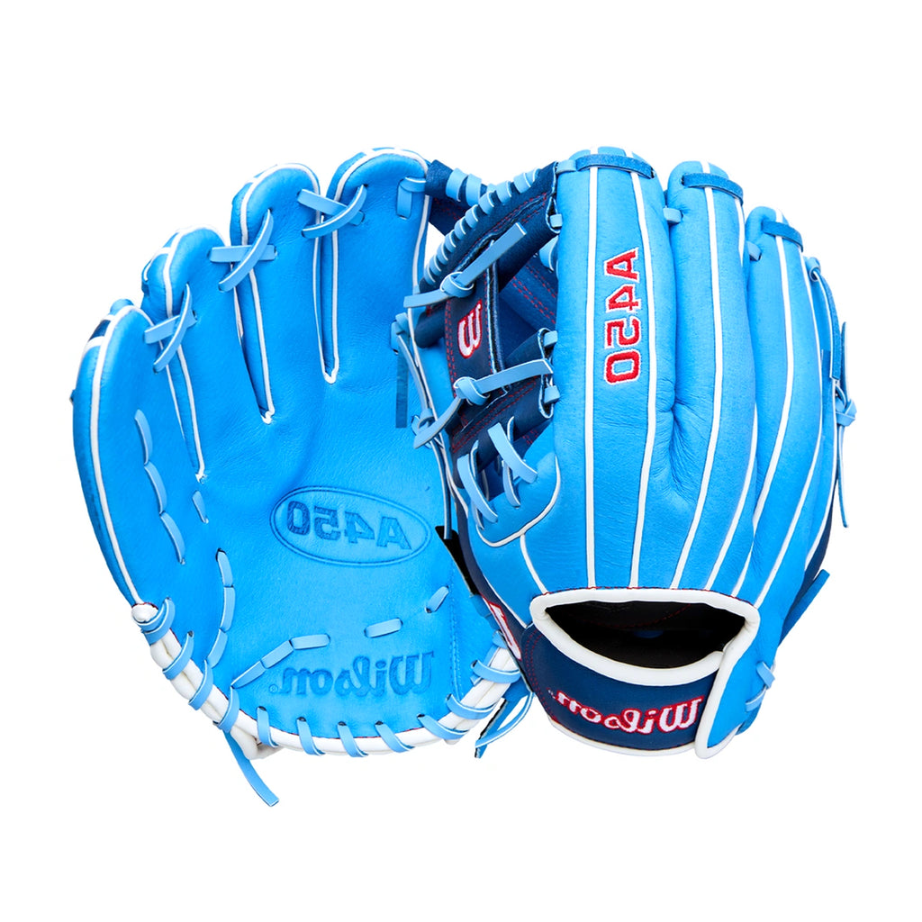 Guante Beisbol Wilson A450 Advisory Staff WBW103981115 11.5 in Lanzador Zurdo