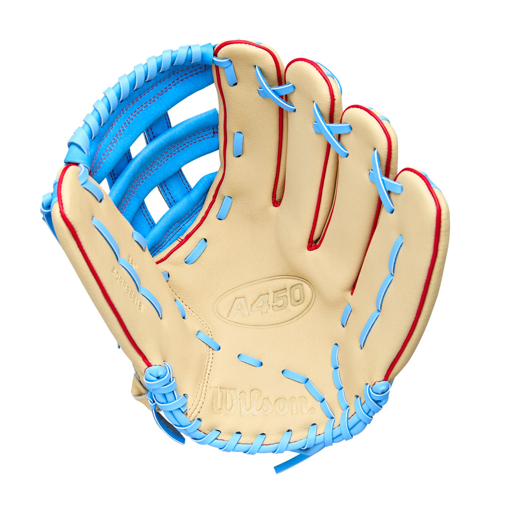 Guante Beisbol Wilson A450 Advisory Staff WBW10398212 12 in Lanzador Diestro
