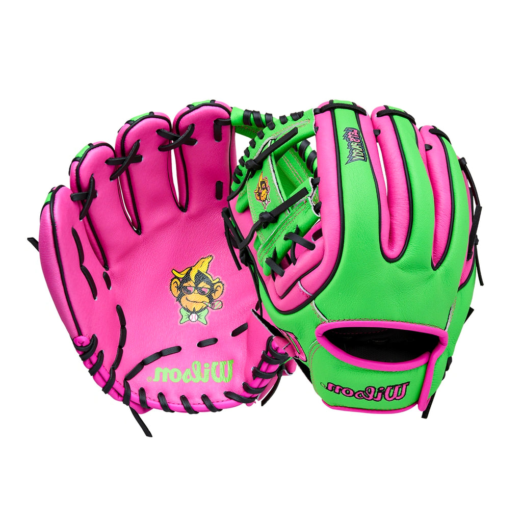 Guante Beisbol Wilson A450 Party Animals Advisory Staff WBW10419511 11 in Lanzador Zurdo