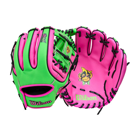 Guante Beisbol Wilson A450 Party Animals Advisory Staff WBW10419411 11 in Lanzador Diestro
