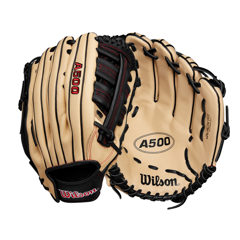 Guante Beisbol Wilson A500 WBW102544125 12.5 in Lanzador Diestro