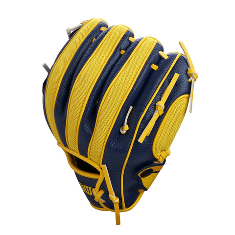 Guante Beisbol Wilson A200 Savannah Bananas EZ Catch WBW10221710 10 in Lanzador Zurdo