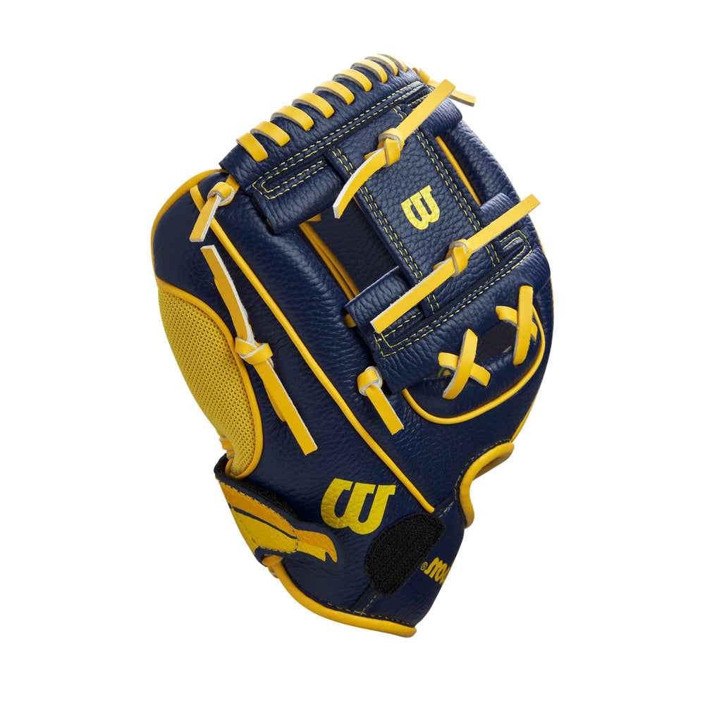 Guante Beisbol Wilson A200 Savannah Bananas EZ Catch WBW10221710 10 in Lanzador Zurdo