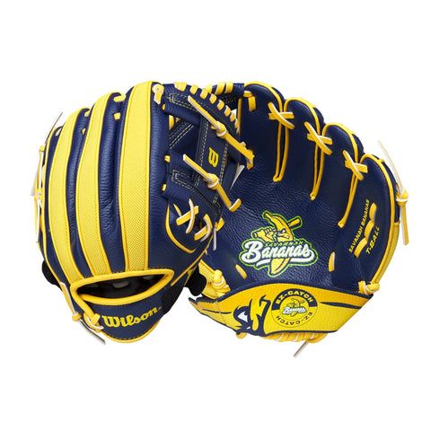 Guante Beisbol Wilson A200 Savannah Bananas EZ Catch WBW10135910 10 in Lanzador Diestro