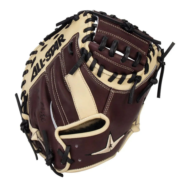Guante Para Catcher Beisbol All Star S7 Elite Pro Travel Fit CM5000-PTF-RHT-COF_BLK 33 in