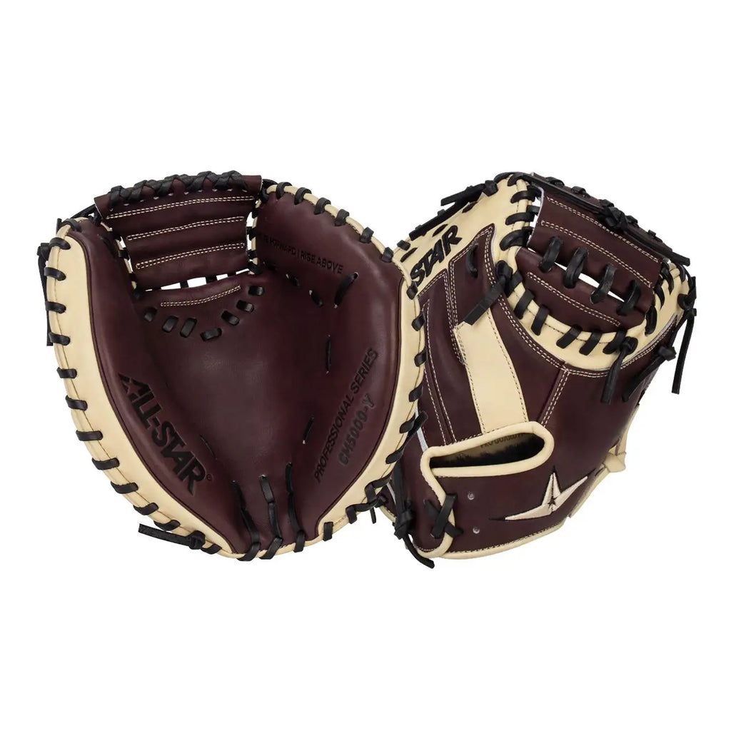 Guante Para Catcher Beisbol All Star S7 Elite Pro Travel Fit CM5000-PTF-RHT-COF_BLK 33 in