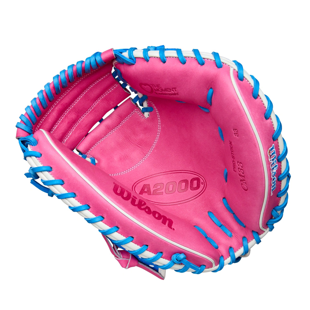Guante Para Catcher Beisbol Wilson A2000 LTM CM33SS-AZLRSA 33 in ADULTO