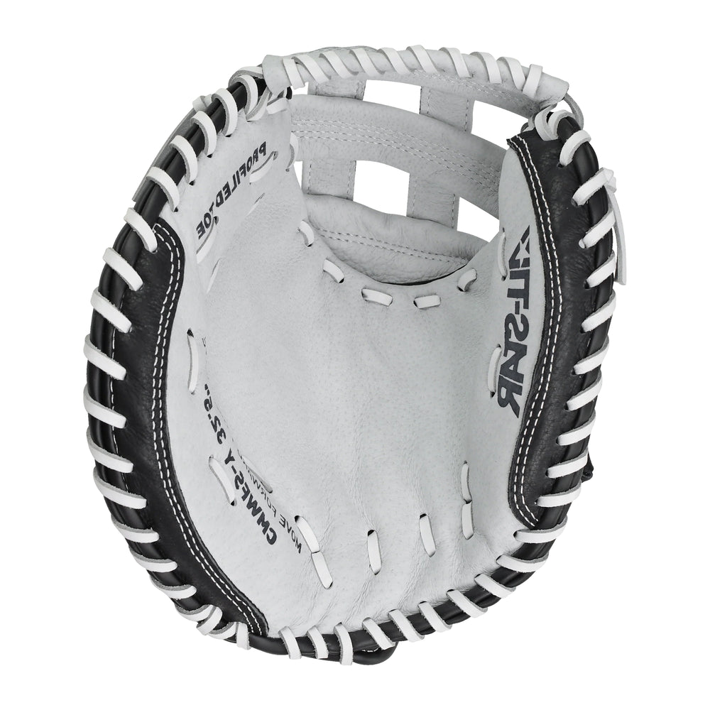 Guante Para Catcher Softbol Fastpitch All Star Future Star Series CMW-FS-Y-LHT-WH_BK 32.5 in Lanzador Zurdo