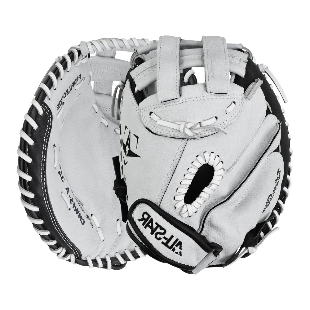 Guante Para Catcher Softbol Fastpitch All Star Future Star Series CMW-FS-Y-LHT-WH_BK 32.5 in Lanzador Zurdo