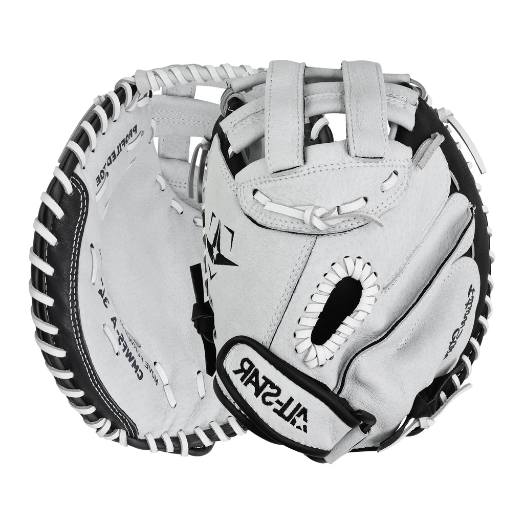Guante Para Catcher Softbol Fastpitch All Star Future Star Series CMW-FS-Y-LHT-WH_BK 32.5 in Lanzador Zurdo