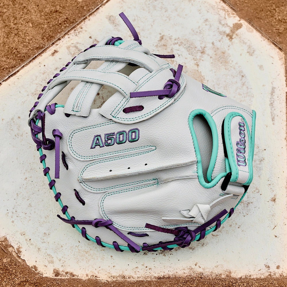 Guante Para Catcher Softbol Fastpitch Wilson A500 Siren WBW10356332 32 in