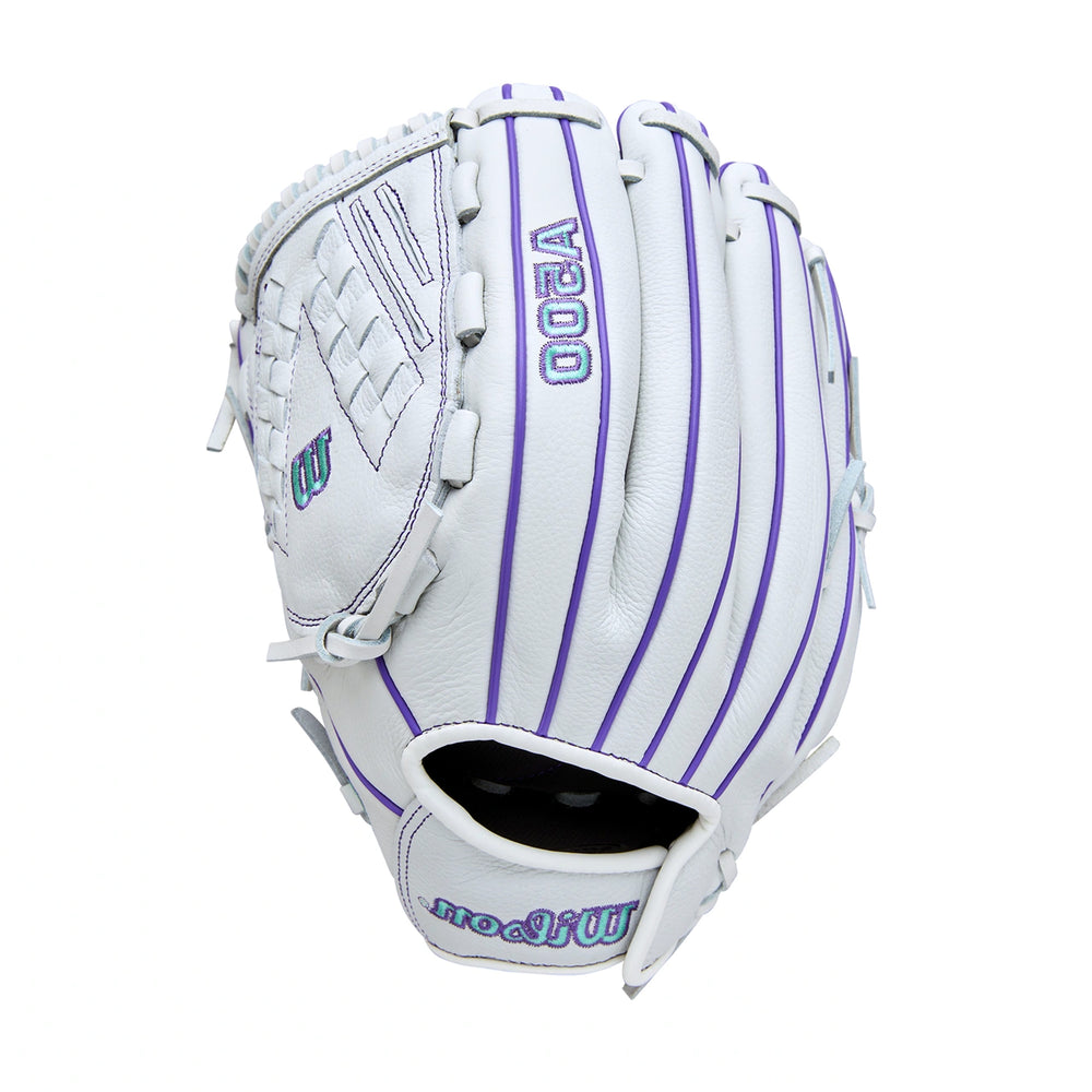 Guante Softbol Fastpitch Wilson A500 Siren WBW103562125 12.5 in Lanzador Zurdo