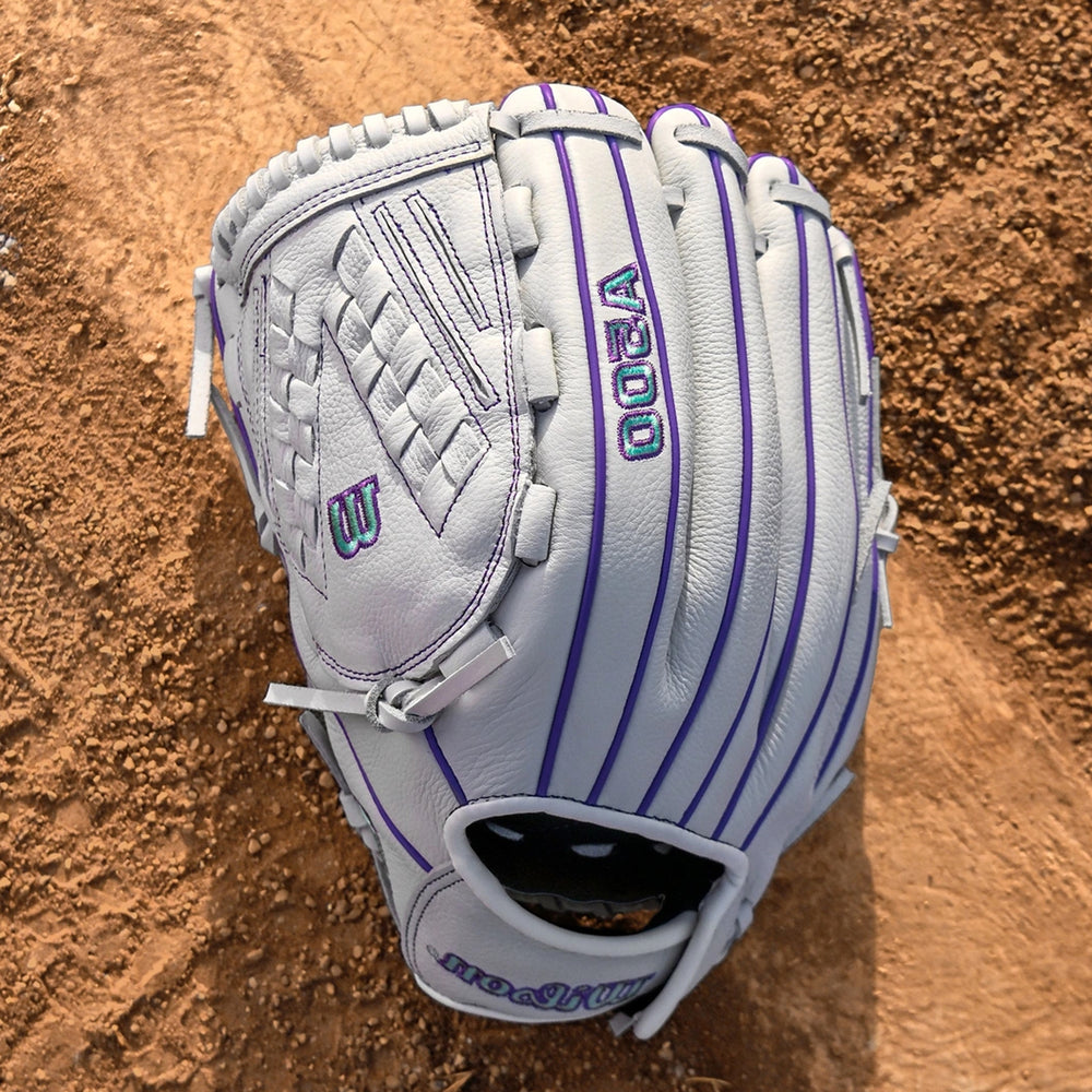 Guante Softbol Fastpitch Wilson A500 Siren WBW103562125 12.5 in Lanzador Zurdo