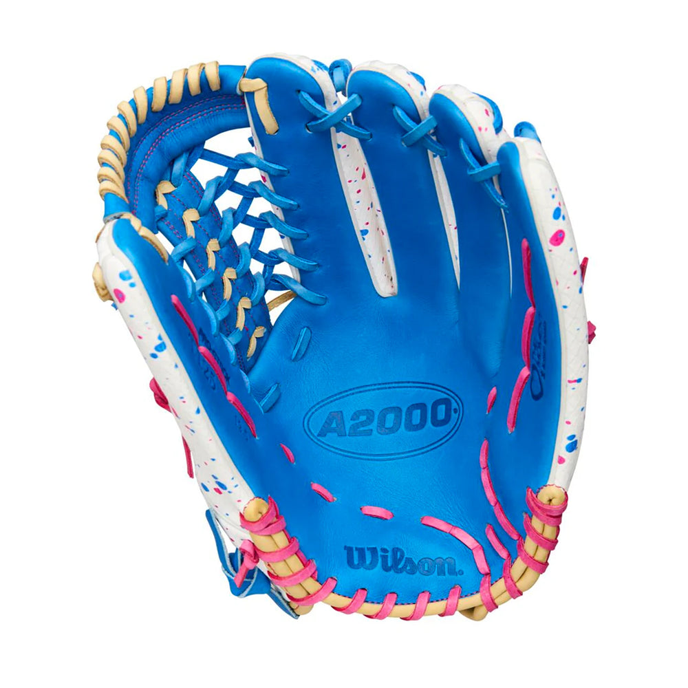 Guante Softbol Wilson A2000 T125SS-BCOCHISPAS 12.5 in Adulto