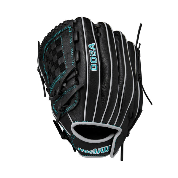 Guante Softbol Wilson A500 WBW101421 12 in Juvenil 11 a 15 años ZURDO