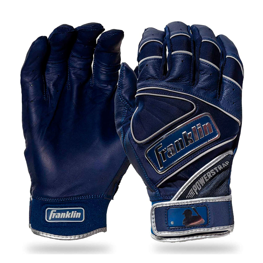 Guanteletas Beisbol Franklin Powerstrap Chrome Blanco ADULTO