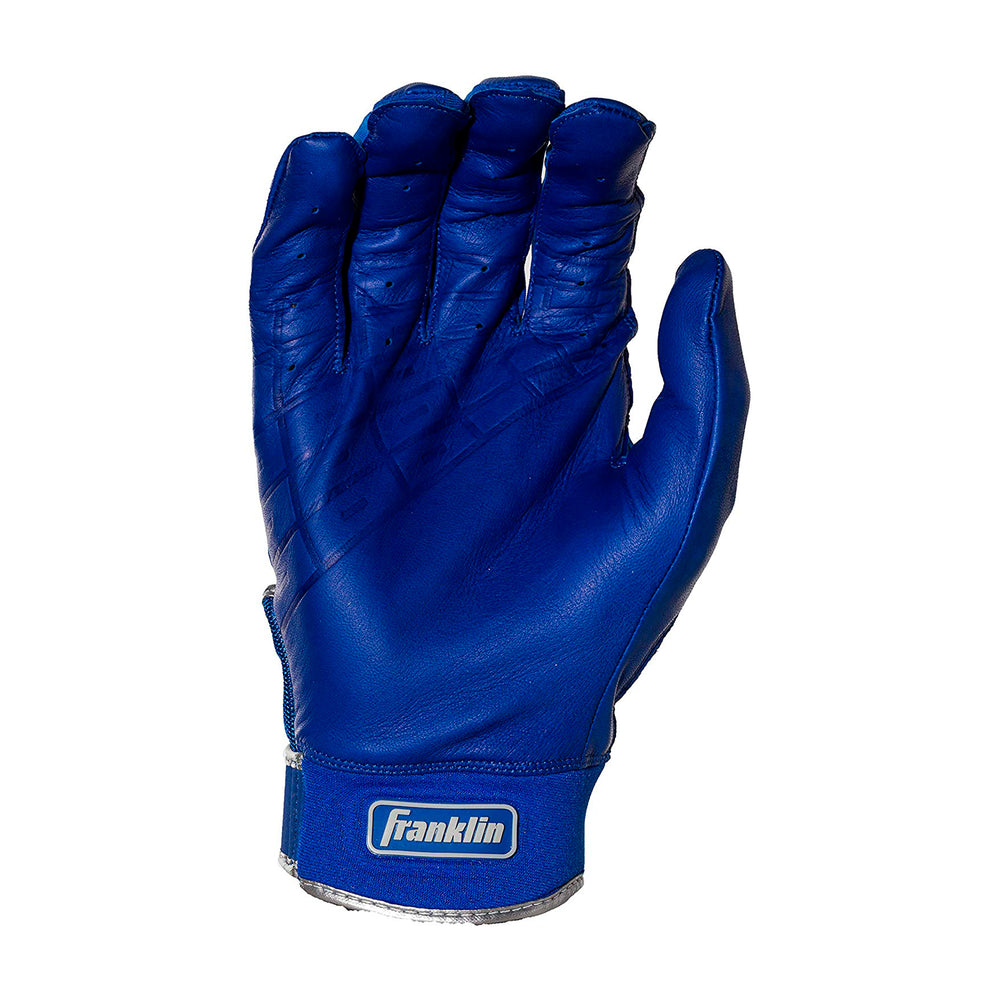 Guanteletas Beisbol Franklin Powerstrap Chrome Blanco ADULTO
