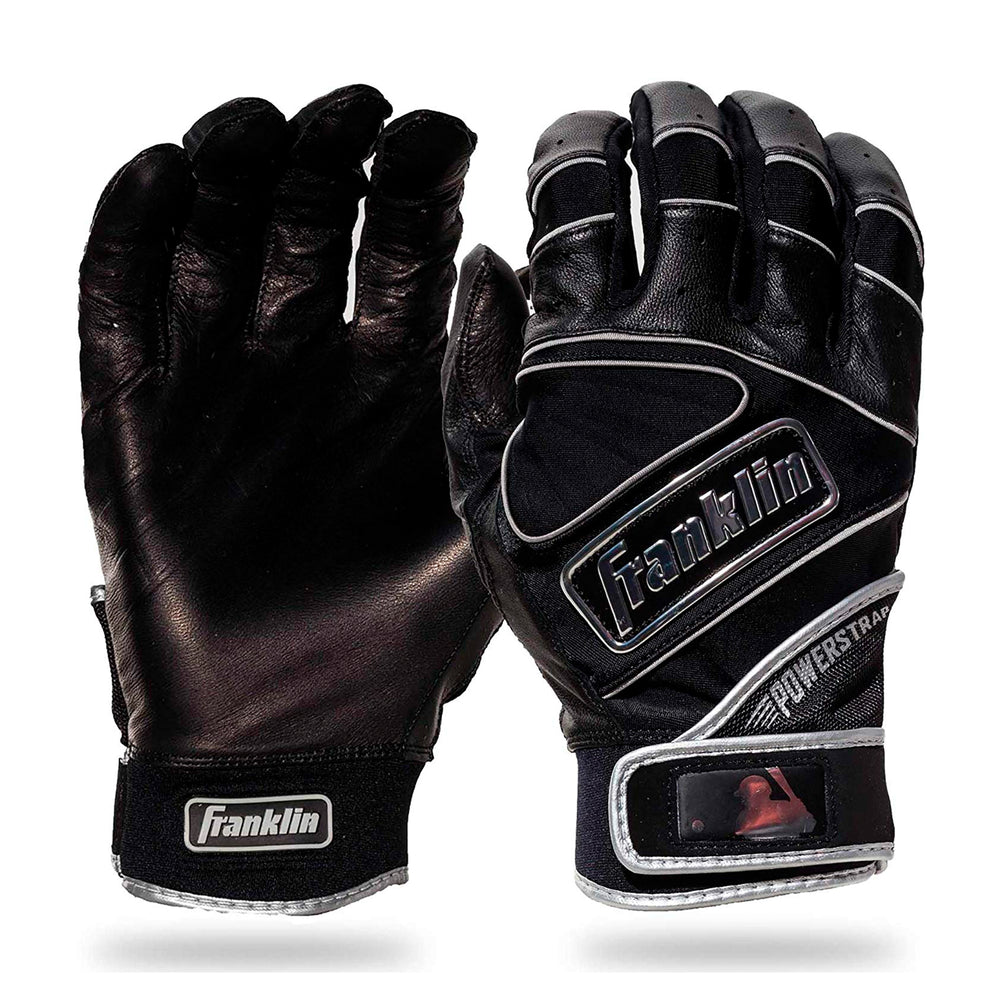 Guanteletas Beisbol Franklin Powerstrap Chrome Blanco ADULTO
