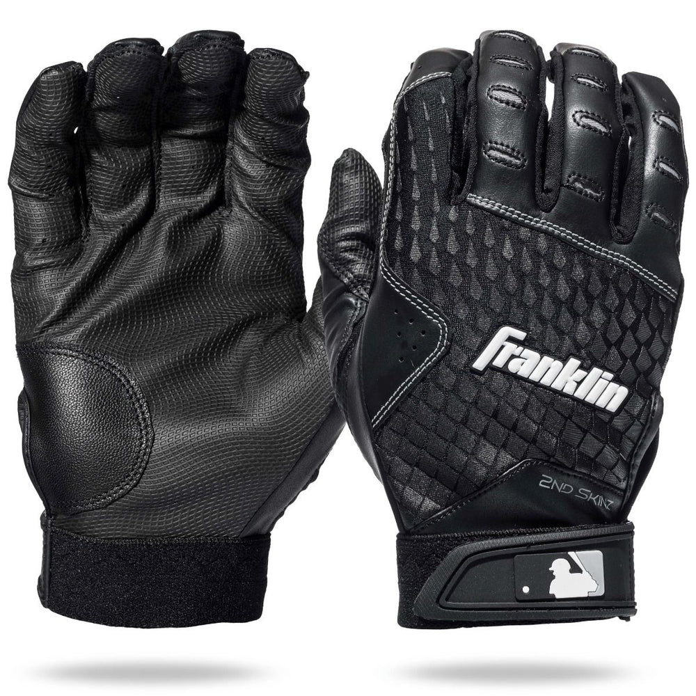 Guanteletas Beisbol Franklin 2nd Skinz Negro Infantil