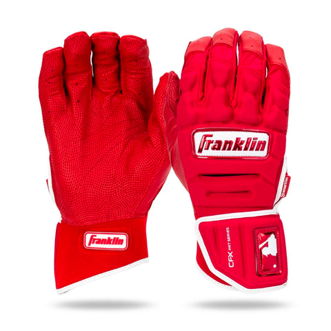 Guanteletas Beisbol Franklin CFX Prt Rojo ADULTO