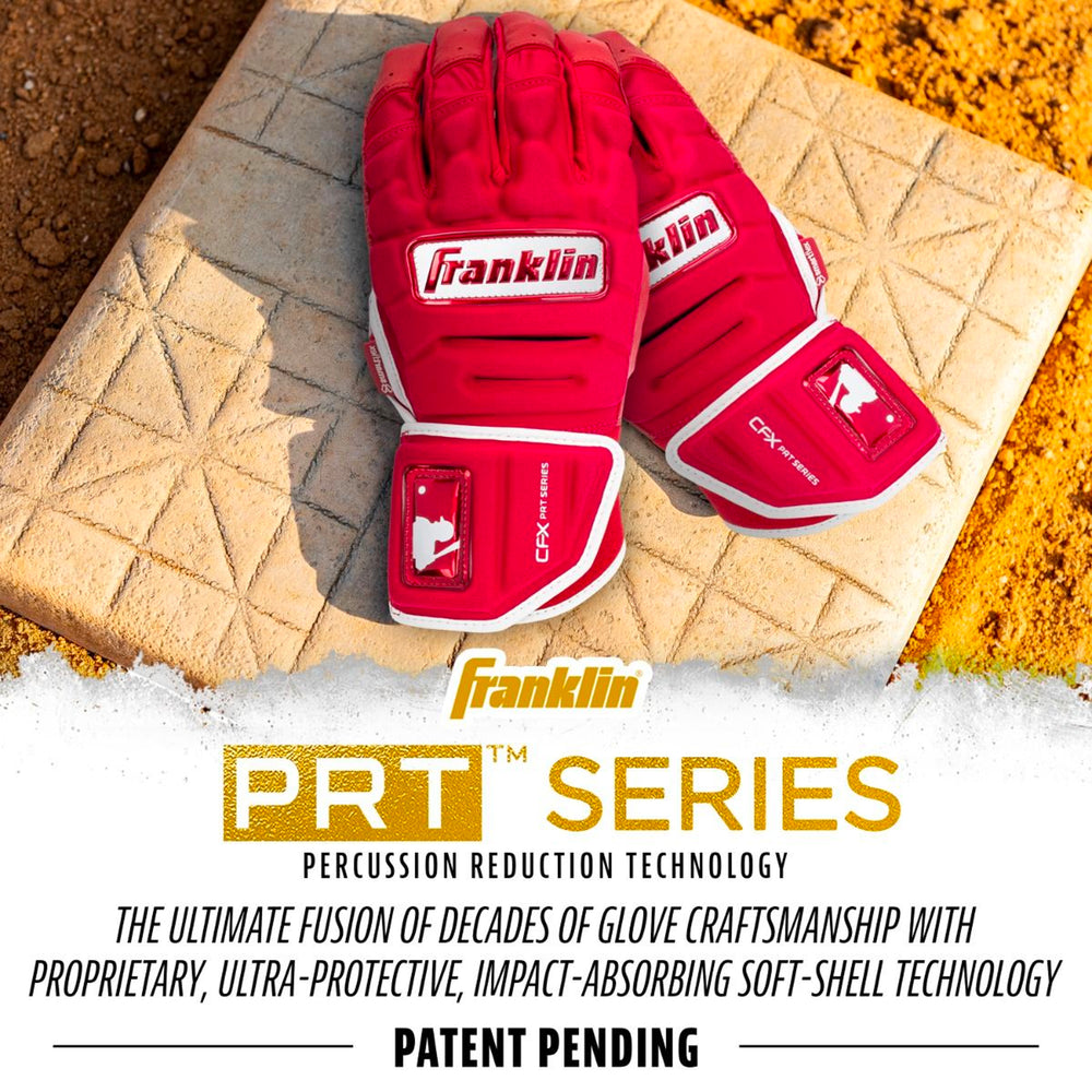 Guanteletas Beisbol Franklin CFX Prt Rojo ADULTO