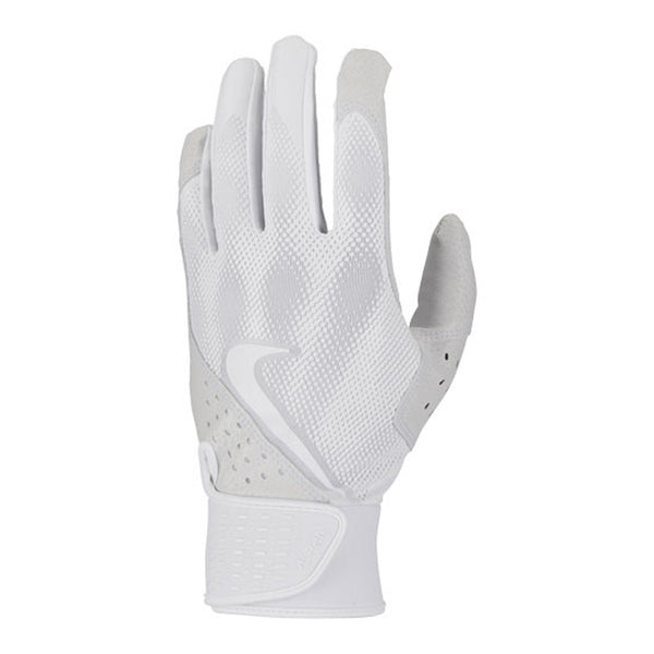 Guanteletas Beisbol Softbol Nike Alpha Blanco ADULTO