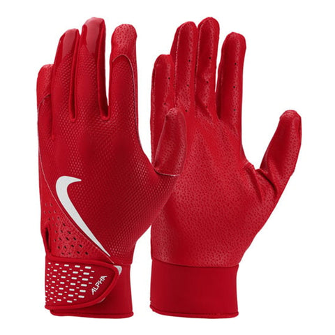 Guanteletas Beisbol Softbol Nike Alpha Rojo ADULTO