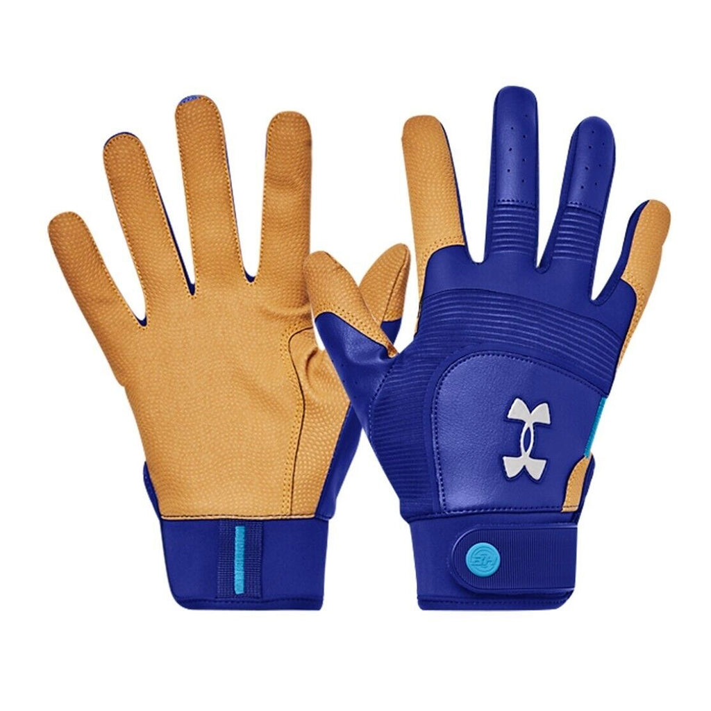 Guanteletas Beisbol Softbol Under Armour Bryce Harper Azul Café ADULTO