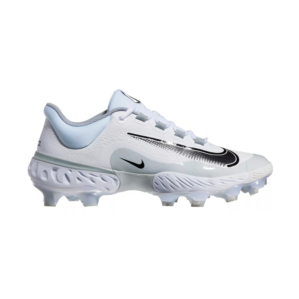 Spikes Beisbol Softbol Nike Alpha Huarache Elite 4  MCS Low Blanco