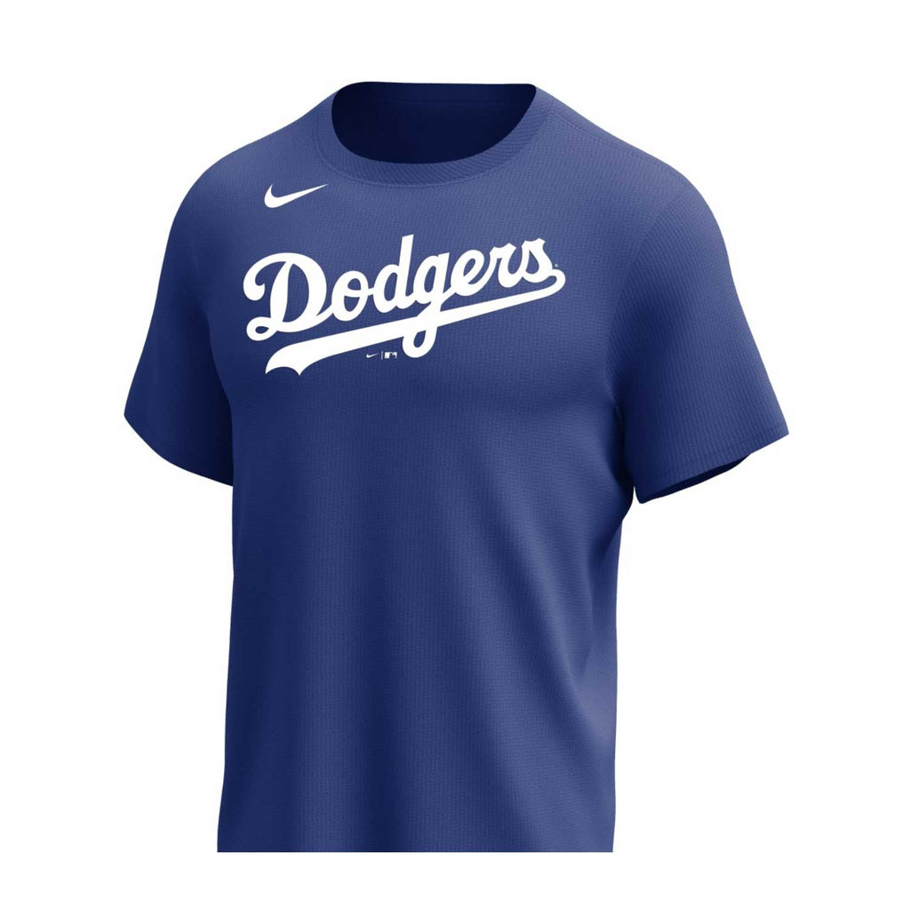 Playera DRI-FIT Beisbol MLB Nike Dodgers Los Angeles Azul ADULTO