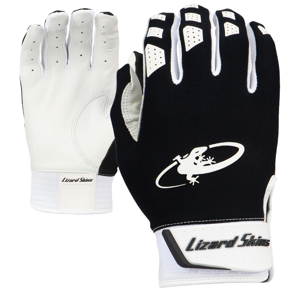 Guanteletas Beisbol Lizard Skinz Komodo v2 Negro ADULTO