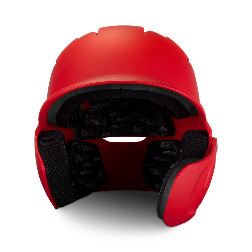 Casco Beisbol Softbol Marucci Duravent MBHDVJG Con Protector Quijada Rojo